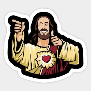 Buddy Christ Sticker